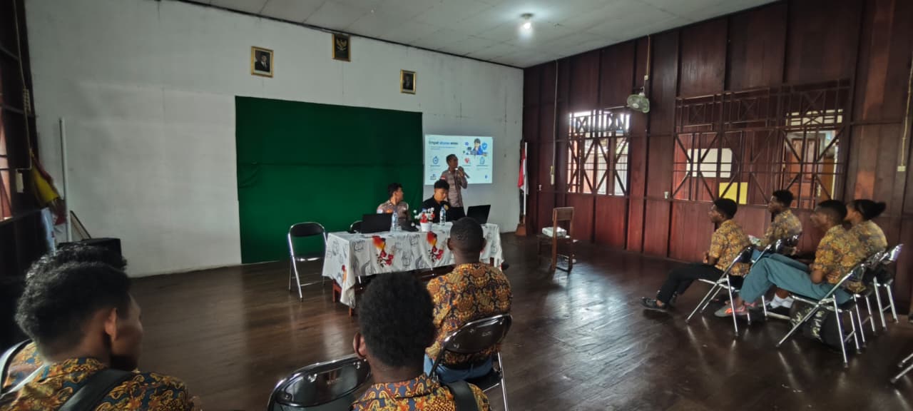 Sosialisasi Tentang Penggunaan AI Dari Polres Asmat 